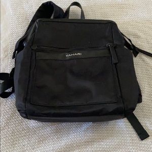 Black backpack